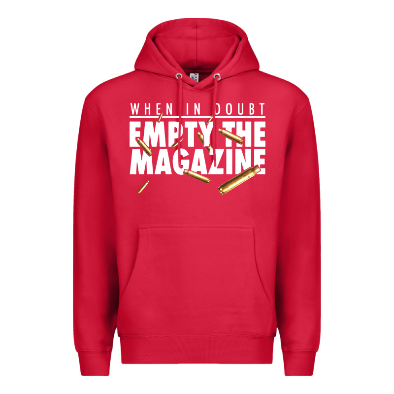When In Doubt Empty The Magazine Premium Hoodie by linhVisuals | Teevron