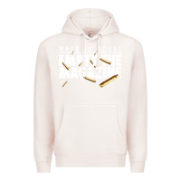 Pale Pink when in doubt empty the magazine Premium Hoodie - linhVisuals