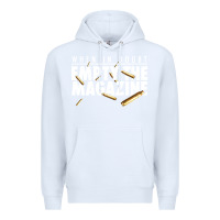 White when in doubt empty the magazine Premium Hoodie - linhVisuals