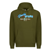 Army Green roadhouse double deuce Premium Hoodie - linhVisuals