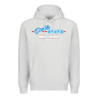 Dove Grey roadhouse double deuce Premium Hoodie - linhVisuals