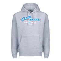 Heather Grey roadhouse double deuce Premium Hoodie - linhVisuals