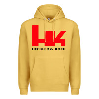 Antique Gold hk black Premium Hoodie - linhVisuals
