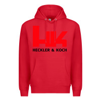 Red hk black Premium Hoodie - linhVisuals