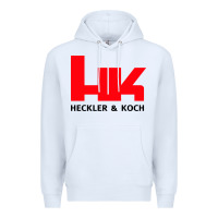 White hk black Premium Hoodie - linhVisuals