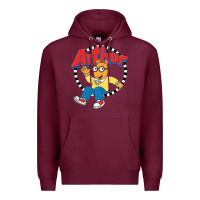 Burgundy Funko Up Arthur Premium Hoodie - linhVisuals