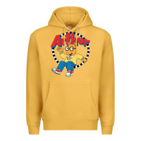 Mustard Funko Up Arthur Premium Hoodie - linhVisuals
