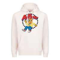 Pale Pink Funko Up Arthur Premium Hoodie - linhVisuals