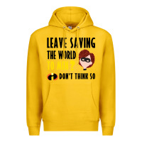 Lemon the incredibles glitter Premium Hoodie - linhVisuals