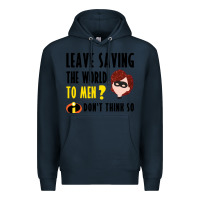 Navy the incredibles glitter Premium Hoodie - linhVisuals