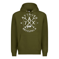 Army Green avenged sevenfold 13 Premium Hoodie - linhVisuals