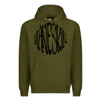 Army Green MANESKIN Premium Hoodie - linhVisuals