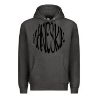 Charcoal Heather MANESKIN Premium Hoodie - linhVisuals