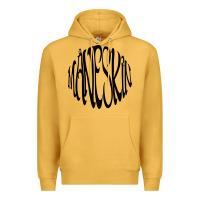 Mustard MANESKIN Premium Hoodie - linhVisuals
