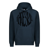 Navy MANESKIN Premium Hoodie - linhVisuals