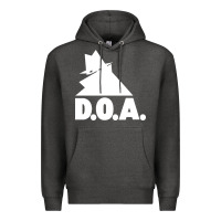 Charcoal Heather the doa punk new silhouette design Premium Hoodie - linhVisuals