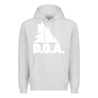 Dove Grey the doa punk new silhouette design Premium Hoodie - linhVisuals