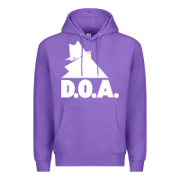 Purple the doa punk new silhouette design Premium Hoodie - linhVisuals
