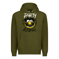 Army Green the muppets party animal Premium Hoodie - linhVisuals