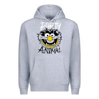 Heather Grey the muppets party animal Premium Hoodie - linhVisuals