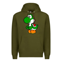 Army Green Yoshi Green Premium Hoodie - linhVisuals