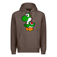 Coffee Yoshi Green Premium Hoodie - linhVisuals
