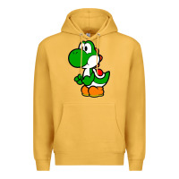 Mustard Yoshi Green Premium Hoodie - linhVisuals