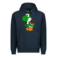 Navy Yoshi Green Premium Hoodie - linhVisuals