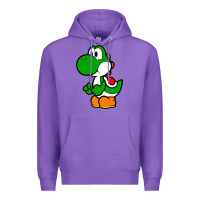 Purple Yoshi Green Premium Hoodie - linhVisuals
