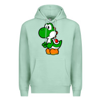 Seafoam Yoshi Green Premium Hoodie - linhVisuals