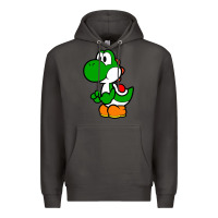 Smoke Yoshi Green Premium Hoodie - linhVisuals