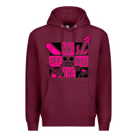 Burgundy #vans music Premium Hoodie - linhVisuals