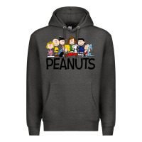 Charcoal Heather the peanuts Premium Hoodie - linhVisuals