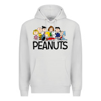 Dove Grey the peanuts Premium Hoodie - linhVisuals