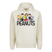 Oatmeal Heather the peanuts Premium Hoodie - linhVisuals