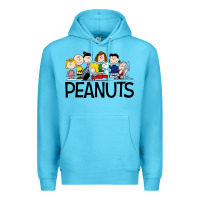 Ocean Blue the peanuts Premium Hoodie - linhVisuals