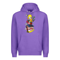 Purple #vans off the wall Premium Hoodie - linhVisuals