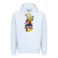 White #vans off the wall Premium Hoodie - linhVisuals