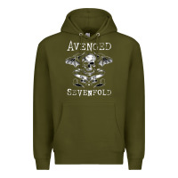 Army Green avenged sevenfold 42 Premium Hoodie - linhVisuals