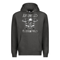 Charcoal Heather avenged sevenfold 42 Premium Hoodie - linhVisuals