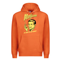 Carrot the marijuana weed Premium Hoodie - linhVisuals