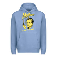 Colony Blue the marijuana weed Premium Hoodie - linhVisuals