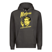 Smoke the marijuana weed Premium Hoodie - linhVisuals