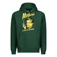 Sports Green the marijuana weed Premium Hoodie - linhVisuals