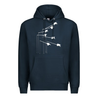 Navy the modest mouse Premium Hoodie - linhVisuals