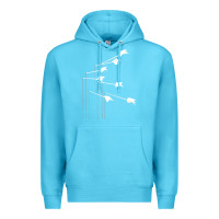 Ocean Blue the modest mouse Premium Hoodie - linhVisuals