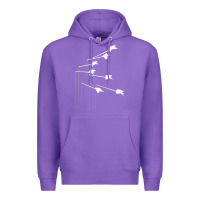 Purple the modest mouse Premium Hoodie - linhVisuals