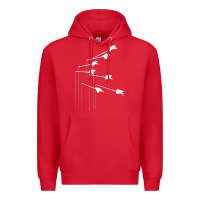 Red the modest mouse Premium Hoodie - linhVisuals