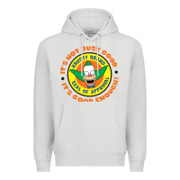 Dove Grey krusty the clown Premium Hoodie - linhVisuals