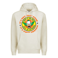 Oatmeal Heather krusty the clown Premium Hoodie - linhVisuals